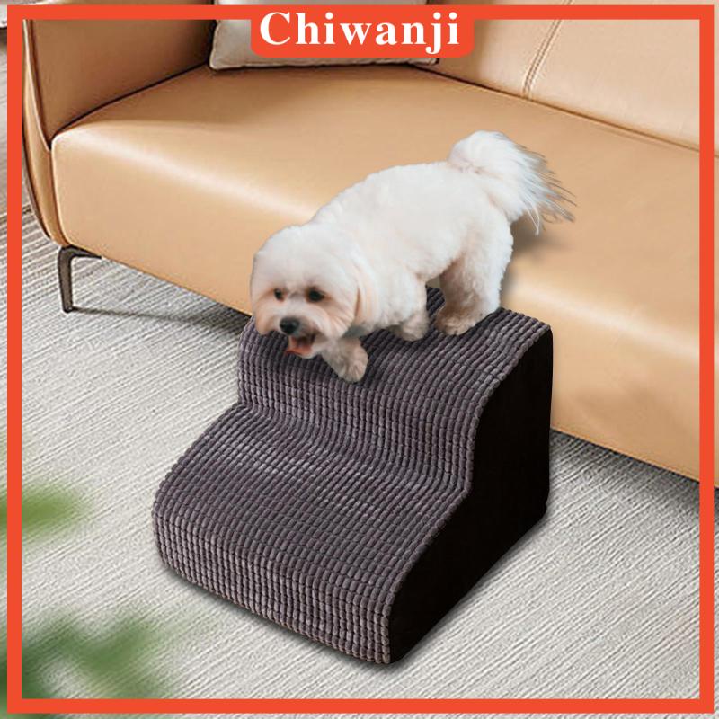 Bậc Thang 2 Tầng Mềm Mại Thoải Mái Chống Trượt Cho Thú Cưng