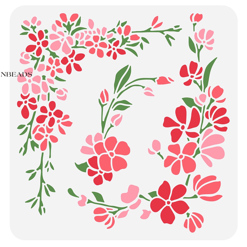 1 Khuôn Vẽ Hình Thú Cưng Dùng Trang Trí Scrapbook Kích Thước 30x30cm