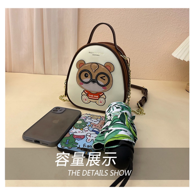 Túi Đeo Chéo Cỡ Lớn Hình Gấu Bill Dễ Thương Thời Trang 2023 Cho Bạn Gái