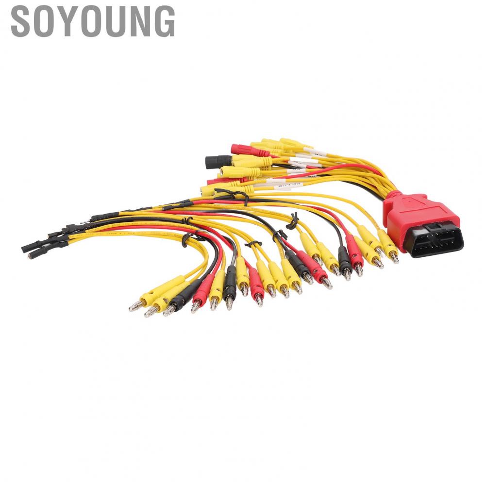 Soyoung OBD2 Diagnostic Cable  Aging Universal High Flexibility Easy Installation Male Connectors Professional for Car