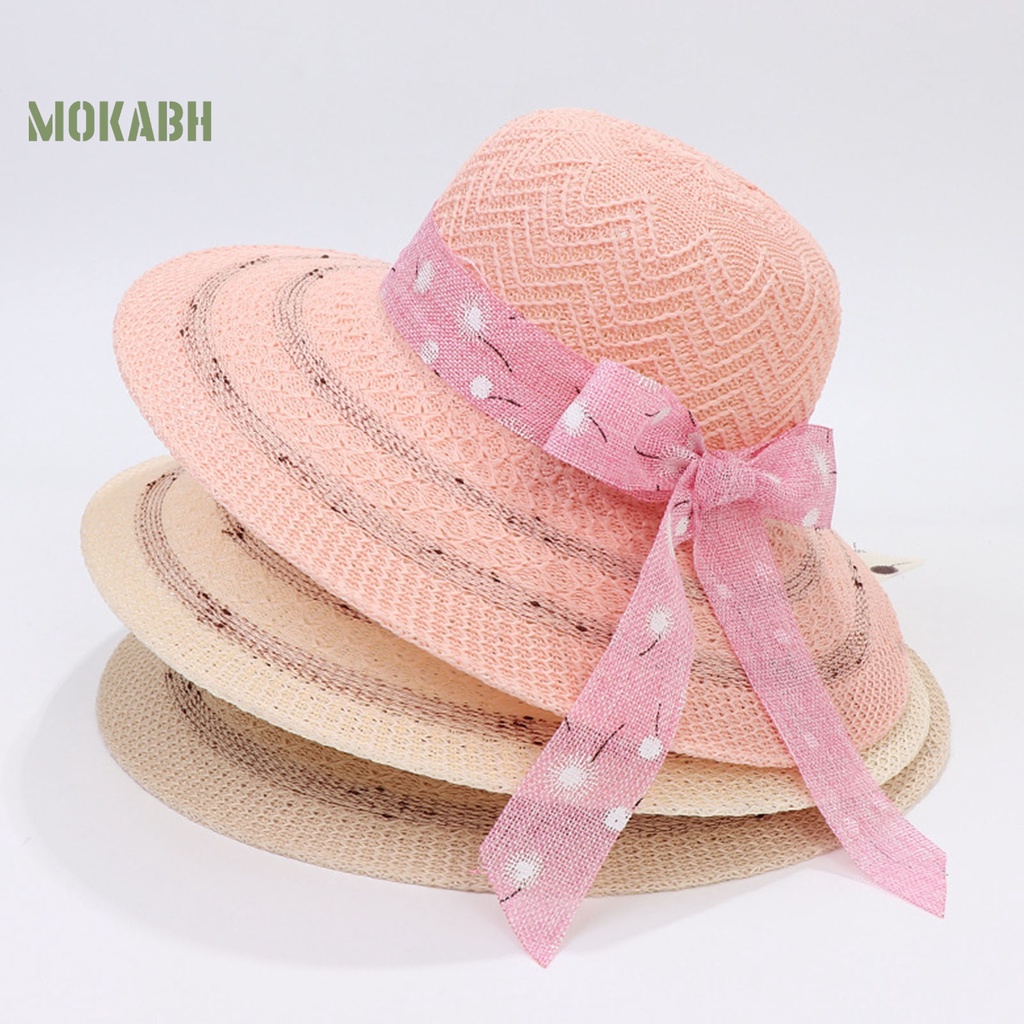 Nón Rộng Vành Dệt Kim Chống Tia UV Thoáng Khí Thời Trang Đi Biển Mùa Hè Cho Nữ