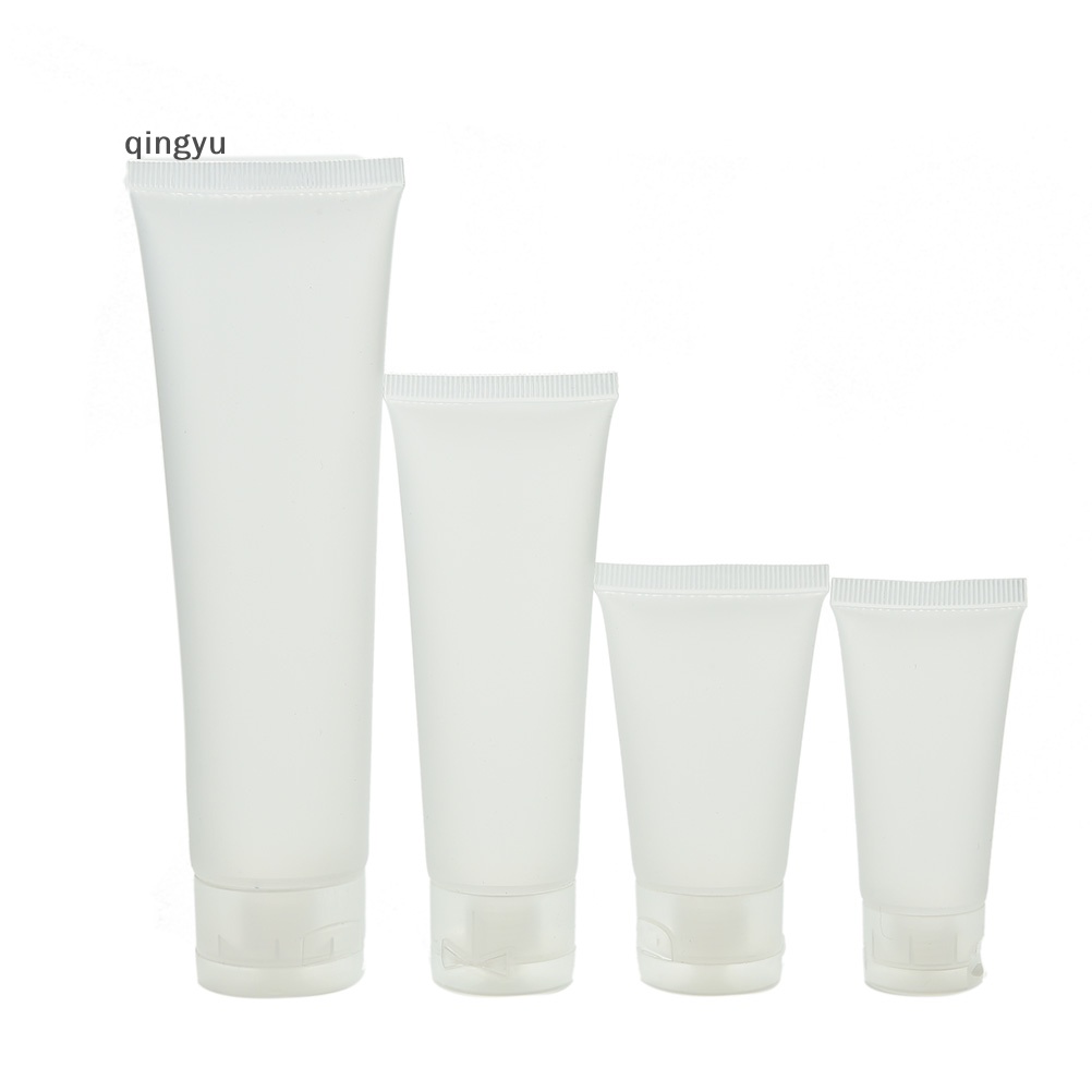 Bộ 5 Tuýp Rỗng Trong Suốt Đựng Mỹ Phẩm 20 / 30 / 50 / 100ml Tuýp Rỗng Đựng Mỹ Phẩm / Kem Dưỡng Tiện Dụng Khi Đi Du Lịch Lọ Rỗng Đựng Mỹ Phẩm Dung Tích 20 / 30 / 50 / 100ml Tiện Dụng Khi Đi Du Lịch