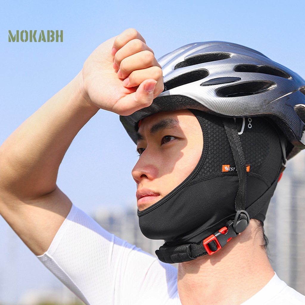 [Mok Abh] Tấm Che Mặt Độ Co Giãn Cao Thoải Mái Khô Nhanh Dùng Khi Đi Xe Đạp Xe Máy Mùa Hè