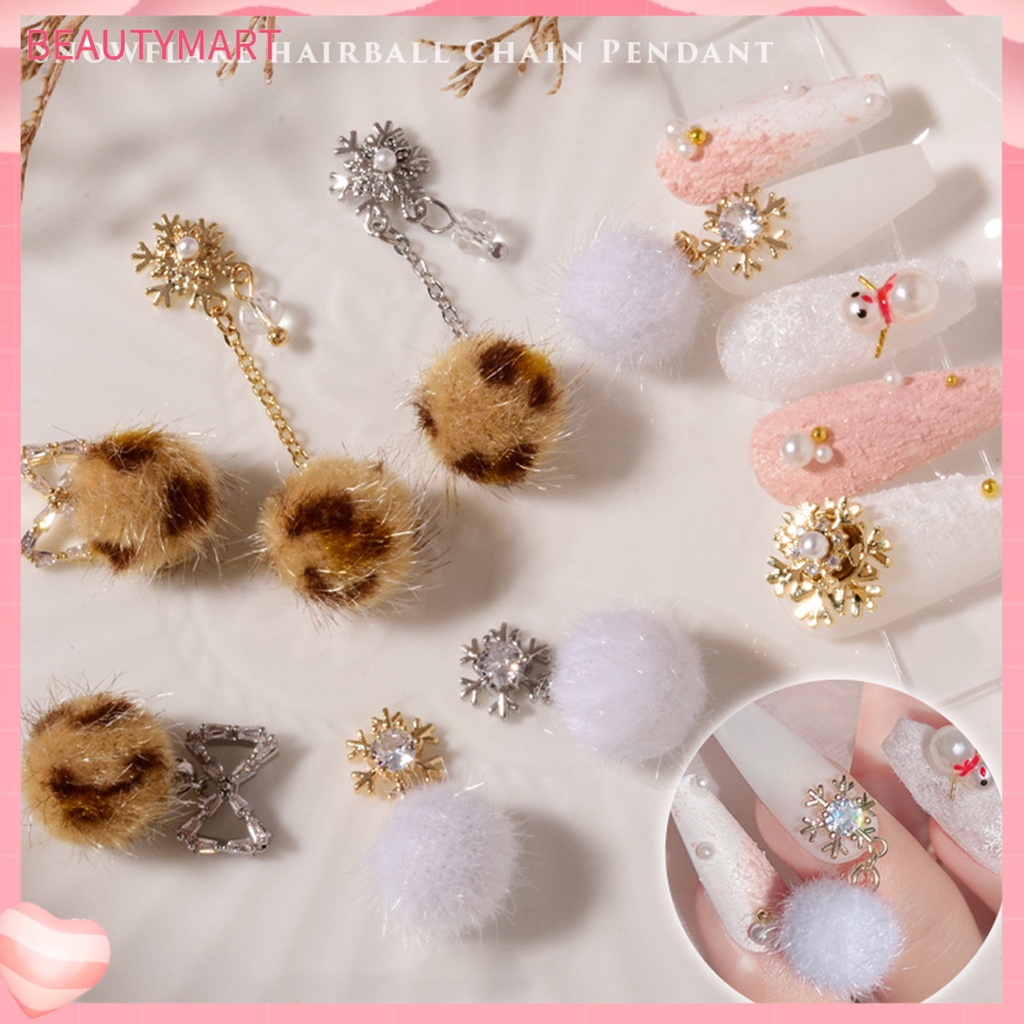 Phụ Kiện Dây Xích Đính Đá Lấp Lánh Trang Trí Móng Tay