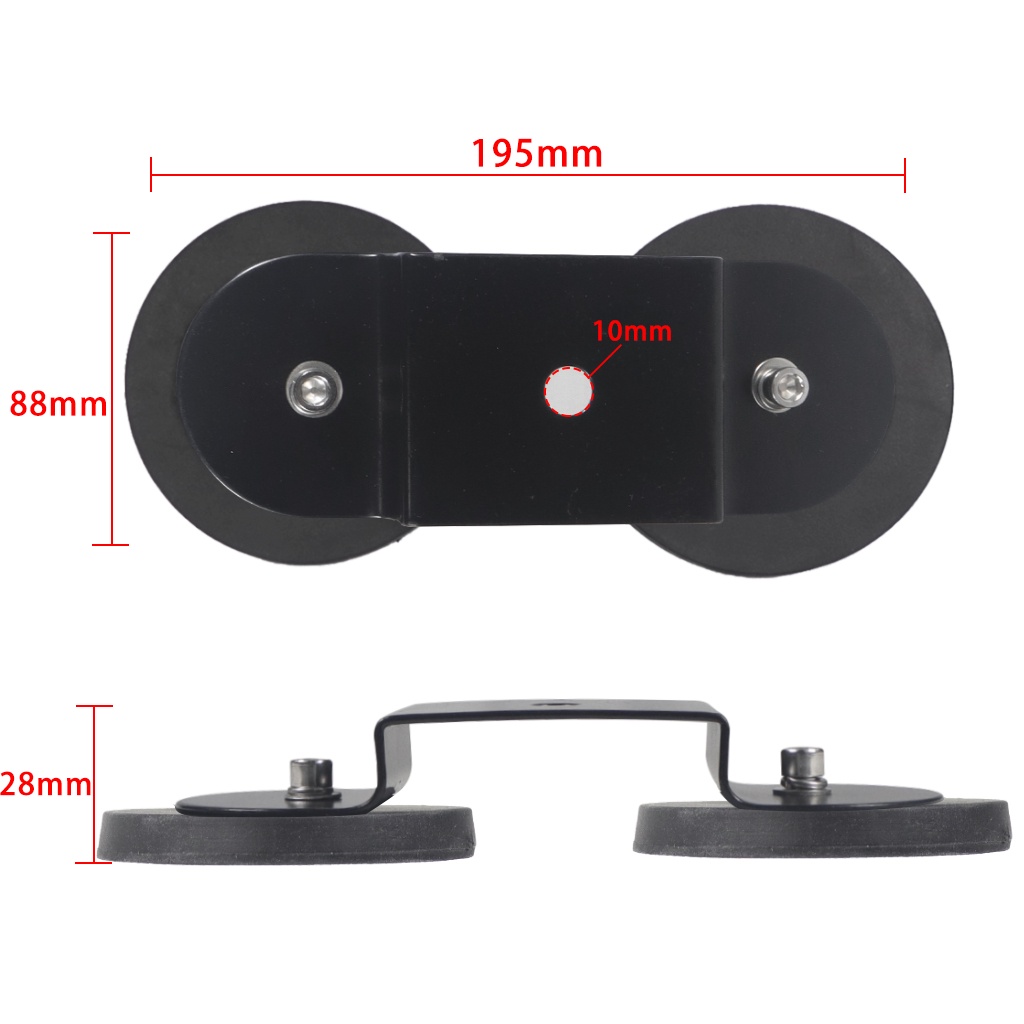1x Giá Đỡ Nam Châm Hút Mạnh D66mm / 88mm Cho Đèn LED