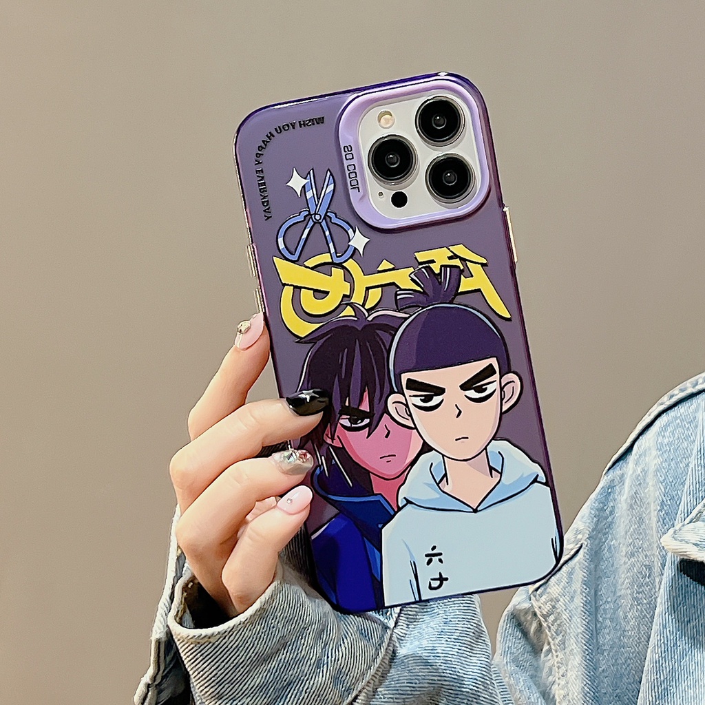 Ốp Điện Thoại TPU Mềm Trong Suốt Chống Sốc Họa Tiết Hoạt Hình Cho iPhone 11 13 12 14 Pro Max