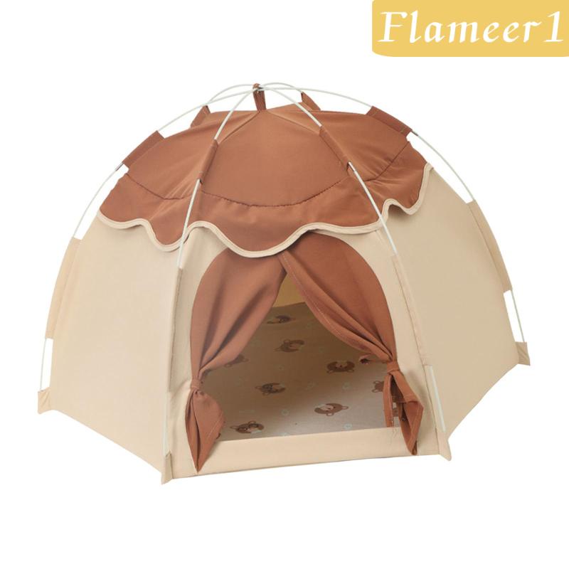 Lều Ngủ Bốn Mùa Thoáng Khí Thoải Mái Di Động Cho Thú Cưng Flameameer1