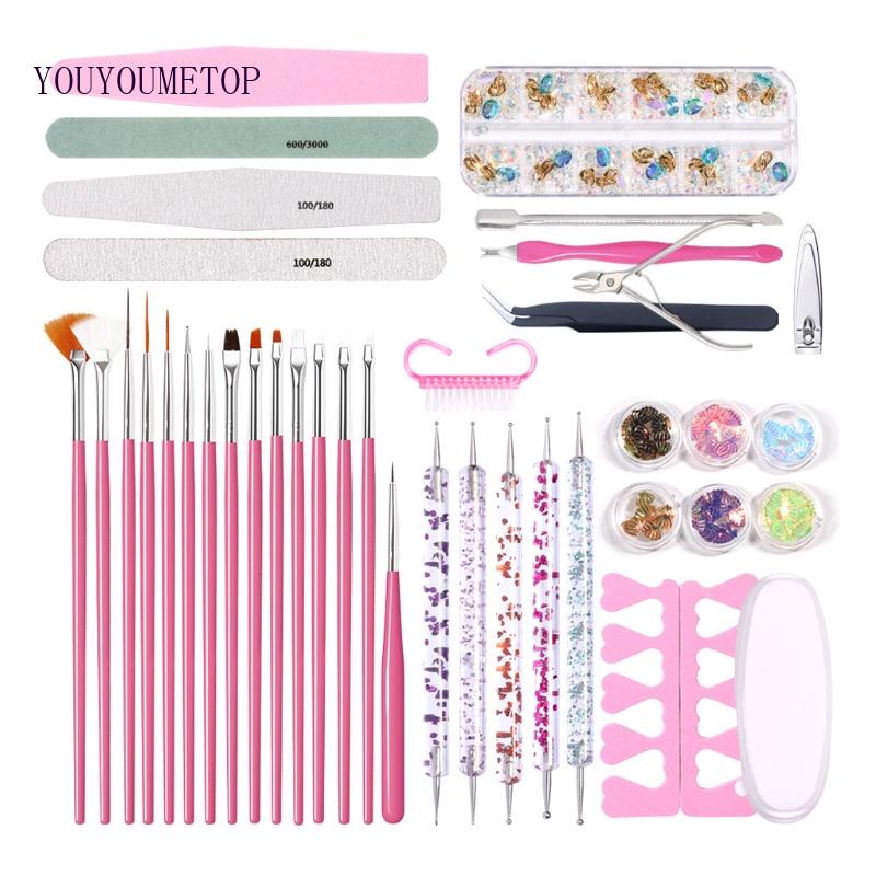1 Bộ Dụng Cụ Dũa Móng Tay Tẩy Tế Bào Chết YOUYO