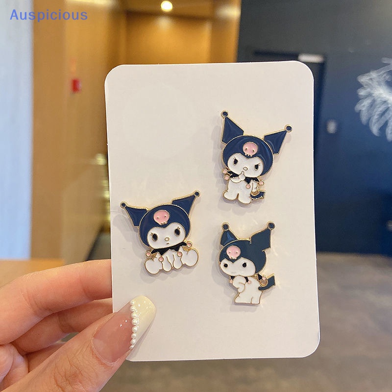 Ghim Cài Áo Hình Mèo Kuromi Melody Cinnamoroll Kt Dễ Thương
