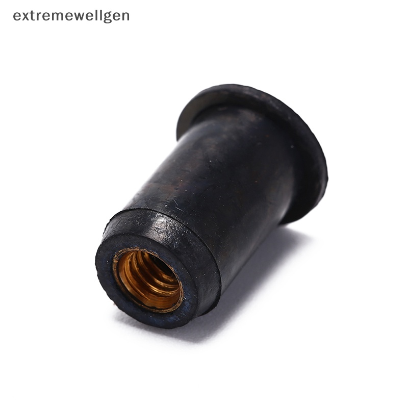 Bộ 6 Đinh Tán m6 Màu Đen Chuyên Dụng Cho Câu Cá / Thuyền