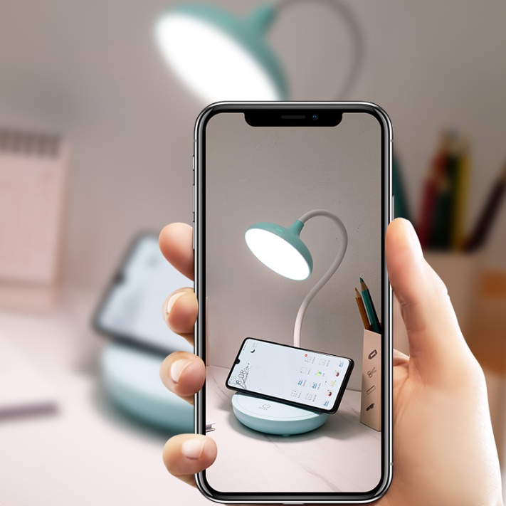 Đèn Bàn 3 Màu Sạc USB Bảo Vệ Mắt 360 Độ Tiện Dụng Cho Phòng Ngủ Trẻ Em° Đèn Chiếu Sáng Linh Hoạt Có Thể Điều Chỉnh Tiện Dụng