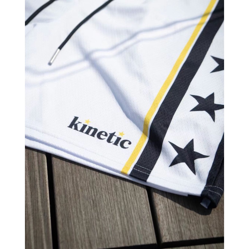 Kinetic Quần Short Thể Thao Đường Phố Phong Cách Mỹ Dáng Rộng Mau Khô Hợp Thời Trang