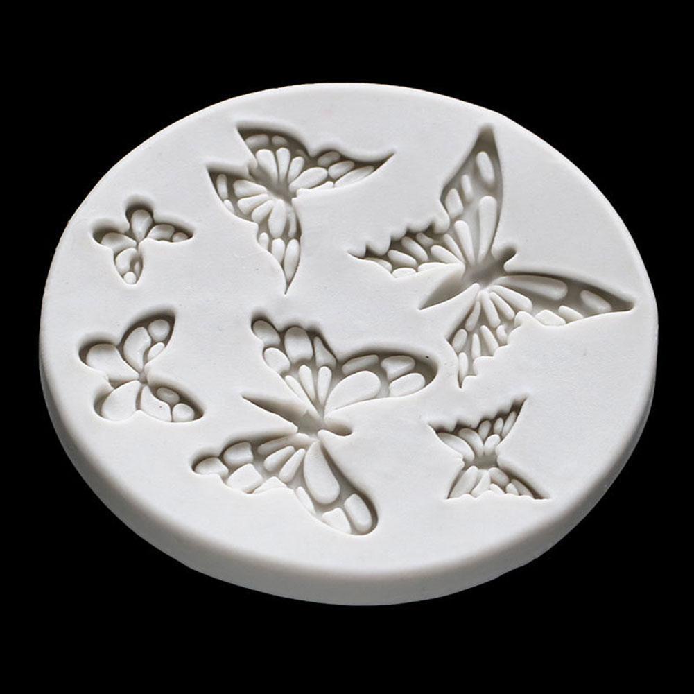 Khuôn Silicone Làm Bánh Hình Bướm DIY U4M2