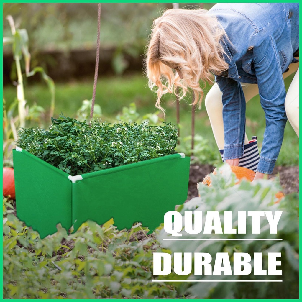 Túi Trồng Cây Bằng Vải Không Dệt Dày Dặn Tiện Dụng Cho Sân Vườn