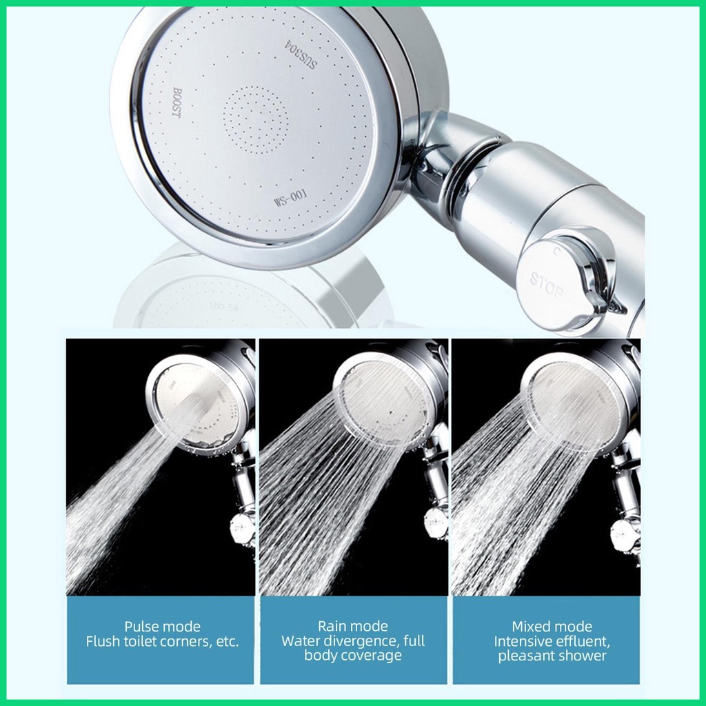 Đầu Vòi Hoa Sen Áp Suất Cao Có Bộ Lọc Nước Thông Dụng Cho jiwvn Jwvn