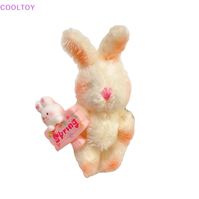 Cooltoy Móc Khóa Điện Thoại Hình Búp Bê Thỏ Nhồi Bông DIY Dễ Thương Sáng Tạo Cho Nữ