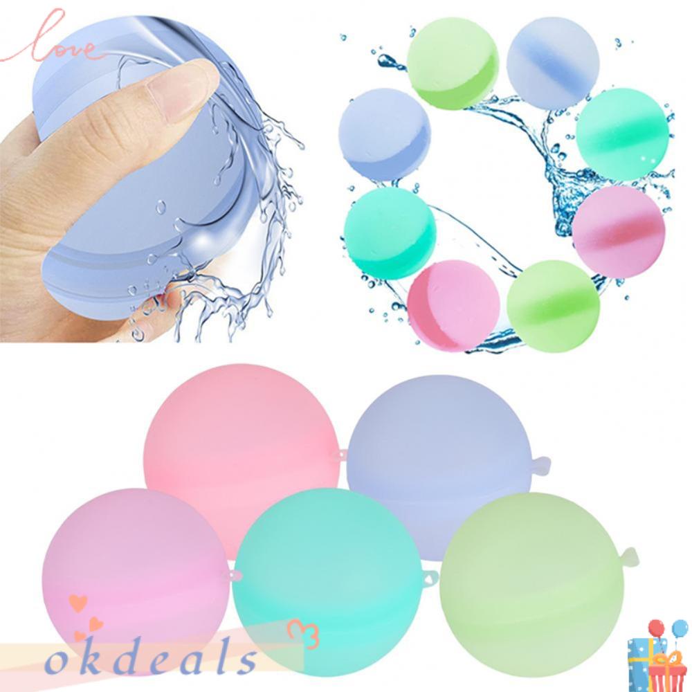 Bộ 12 Bong Bóng Nước Bằng Silicone Cho Mùa Hè