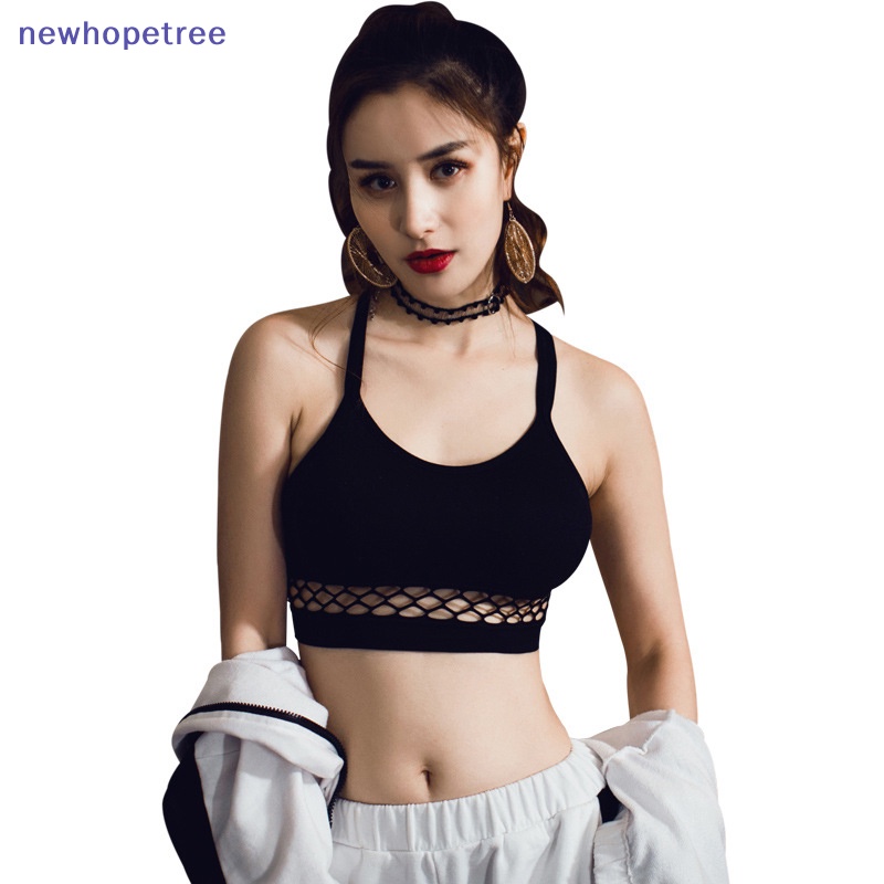 Áo Ngực Thể Thao Dạng Lưới Có Mút Nâng Ngực Không Viền May Quyến Rũ