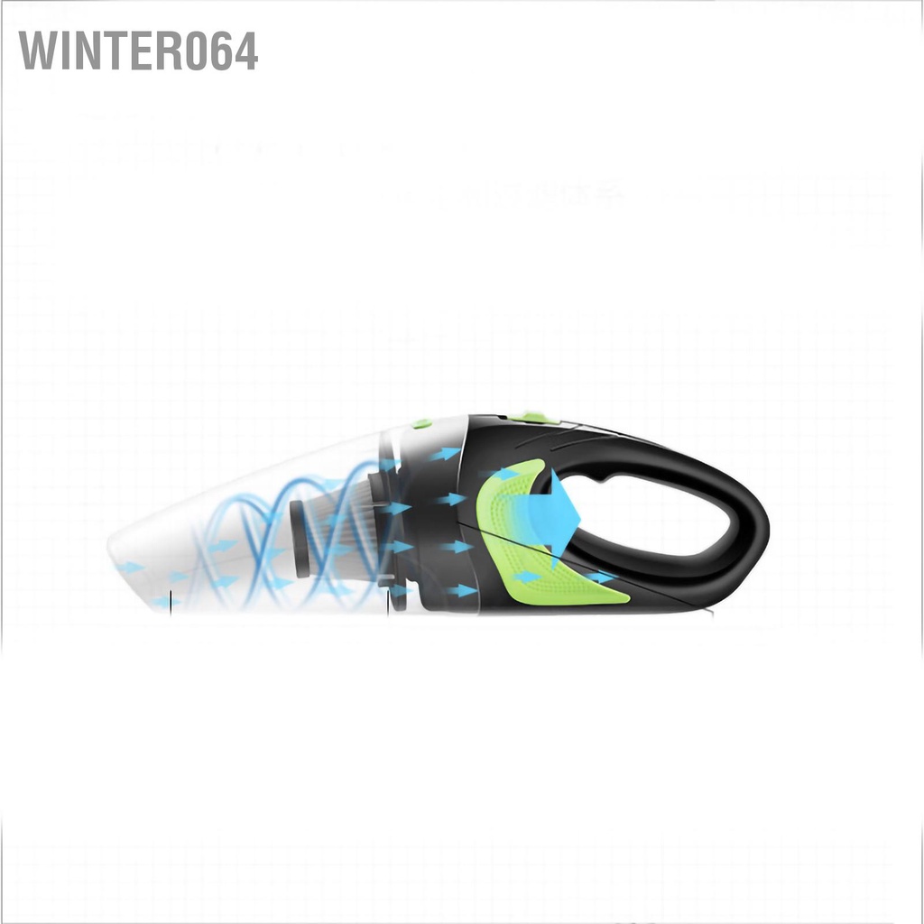 Winter064 Máy Hút Bụi Cầm Tay Công Suất Cao 120W 4000Pa Sạc USB Làm Sạch Lông Thú Cưng Cho Ô Tô Văn Phòng Tại Nhà