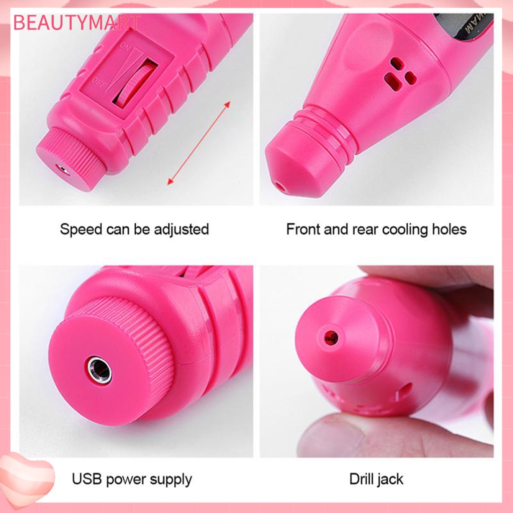 Máy Mài Móng Tay Gọn Nhẹ Đa Năng Dễ Sử Dụng