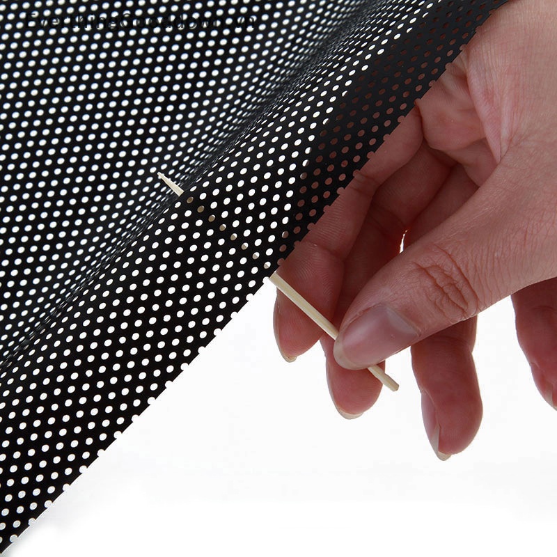 Everthinggooddown Set 2 Miếng Dán PVC Chống Nắng Cửa Sổ Xe Hơi Sử Dụng Năng Lượng Mặt Trời