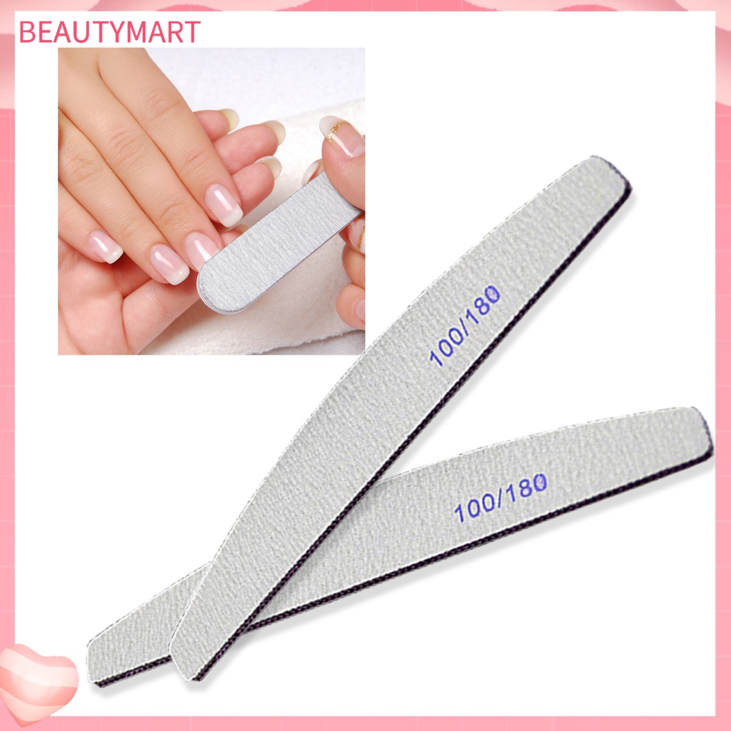 Bộ 25 Cây Dũa Móng Tay Hai Mặt Bằng Acrylic Tự Nhiên