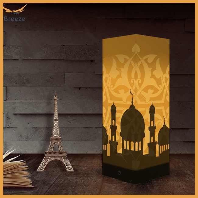 Đèn Ngủ Để Bàn 5v 1a Hình Mặt Trăng Hồi Giáo Trang Trí Nhà Cửa