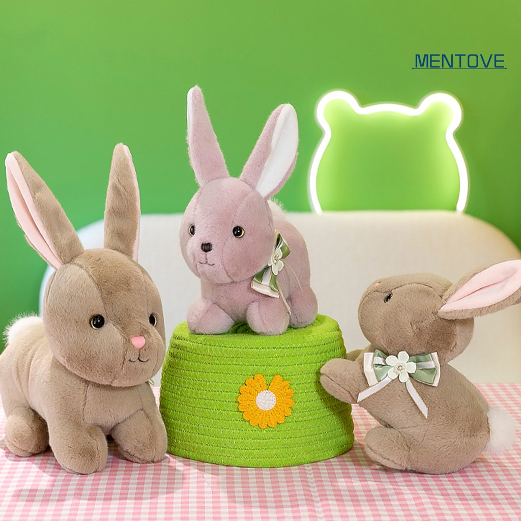 Thỏ Nhồi Bông 3D Trang Trí 23 / 30 / 40cm