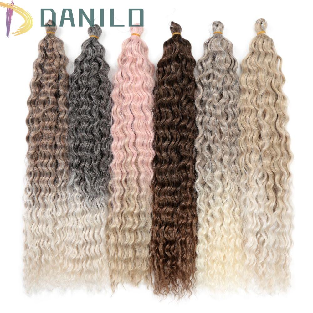 Tóc Giả Xoăn Mềm Mại Bằng Sợi Tổng Hợp Phong Cách Brazil Dành Cho Nữ