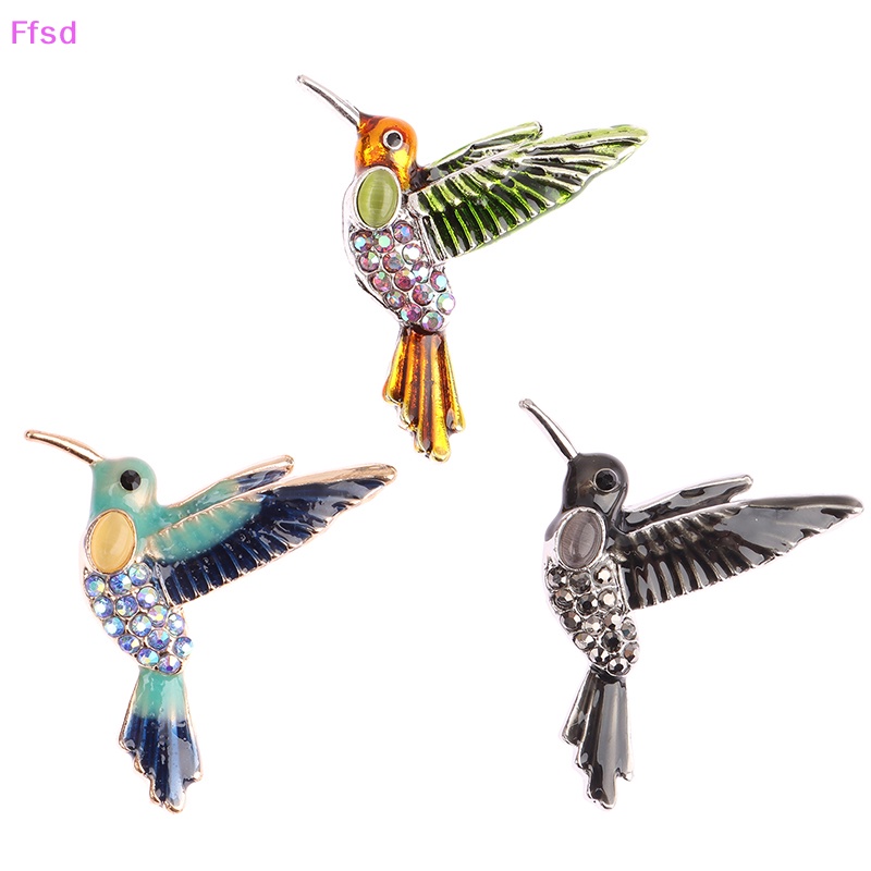 {Ffsd} Ghim Cài Áo Hình Chú Chim Đính Đá Giả Kim Cương Sáng Bóng Sành Điệu Cho Nữ Dự Tiệc Hàng Bán Chạy *