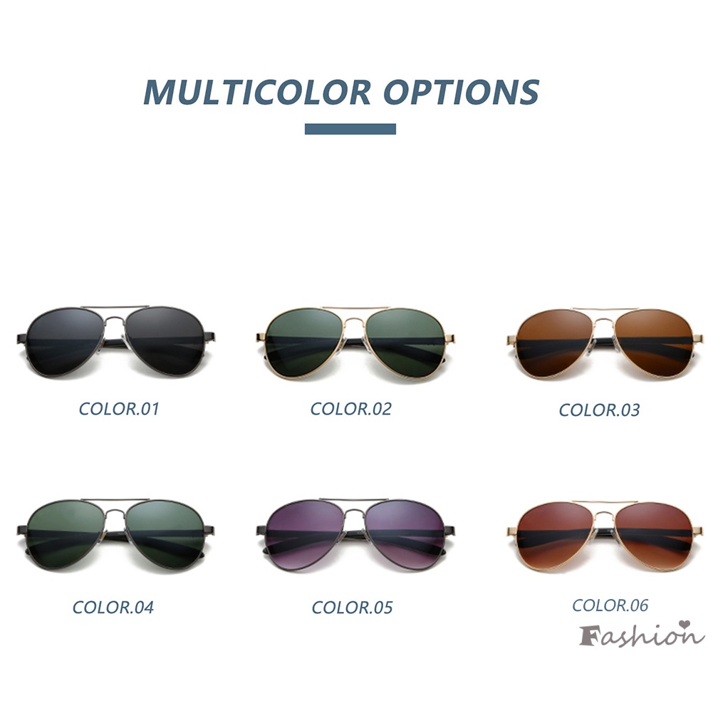 Kính Mát Phân Cực Chống Lóa UV400 Phong Cách Vintage Cho Nam