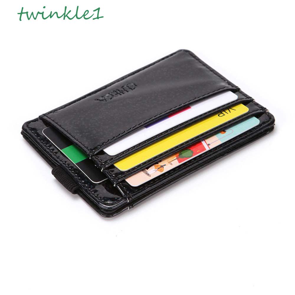 Ví Da PU Mini Đính Sequin Lấp Lánh Thời Trang Cho Nam Và Nữ