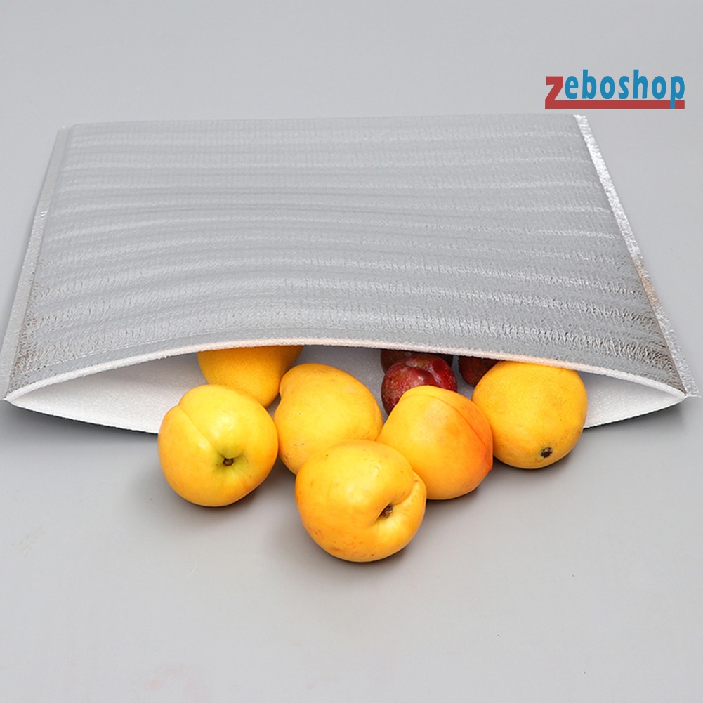 Bộ 20 Túi Đựng Thức Ăn Bằng Lá Nhôm Cách Nhiệt Dùng Một Lần Tiện Dụng