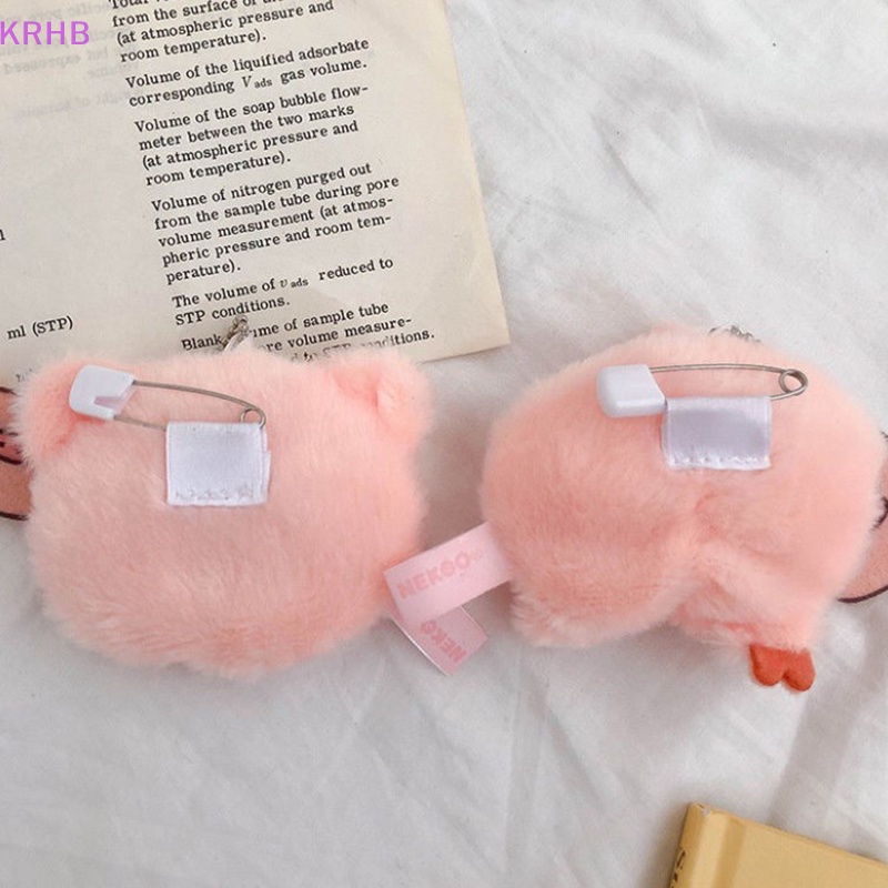 Móc Khóa Hình Heo Hồng Nhồi Bông Dễ Thương Mới