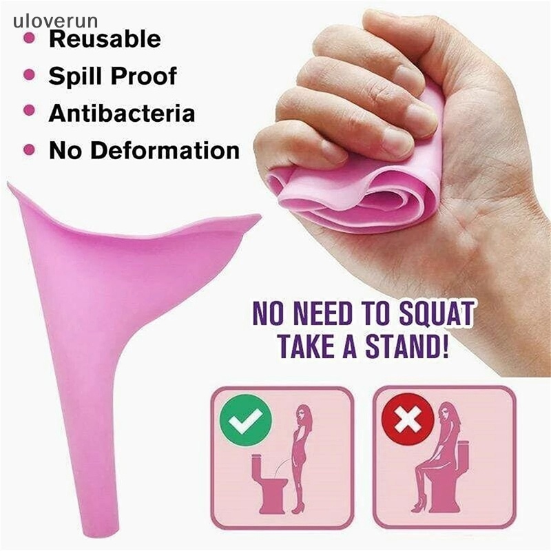 Set 2 Dụng Cụ Đi Vệ Sinh Đứng Dành Cho Phụ Nữ Mang Thai
