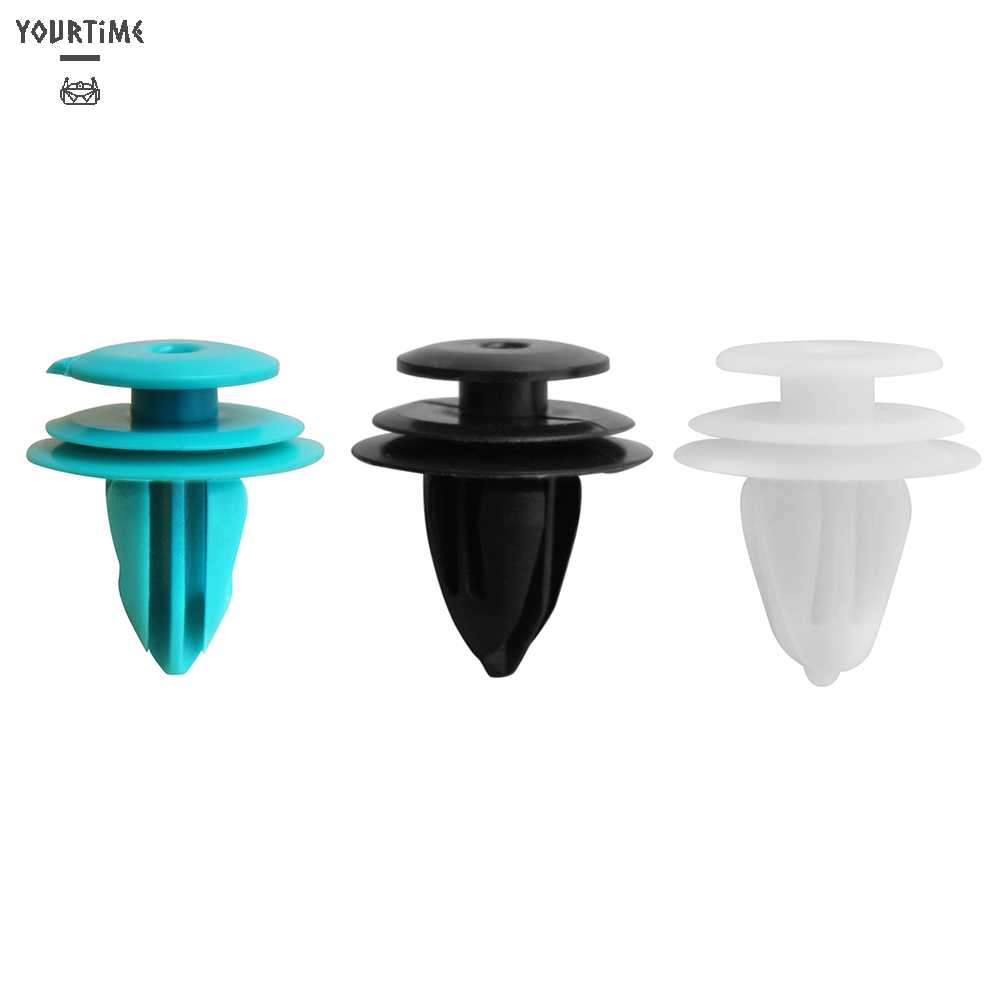 FENDER Bộ 50 Đinh Tán Nhựa 8mm Cho Xe Hơi