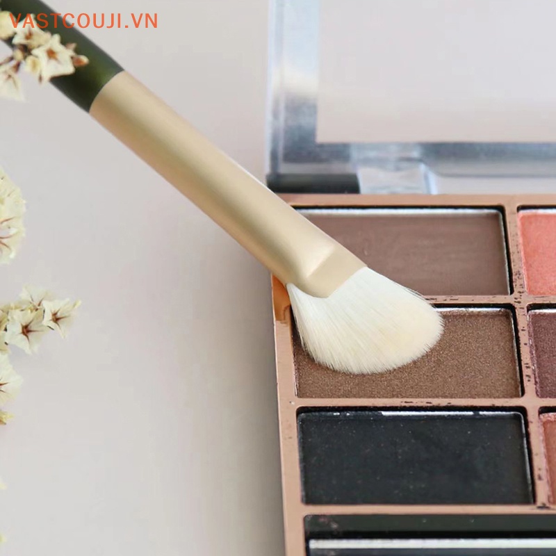 Cọ Trang Điểm Hình Cánh Quạt Vnastji Chuyên Dụng Cho Đánh Phấn Mắt / Mũi