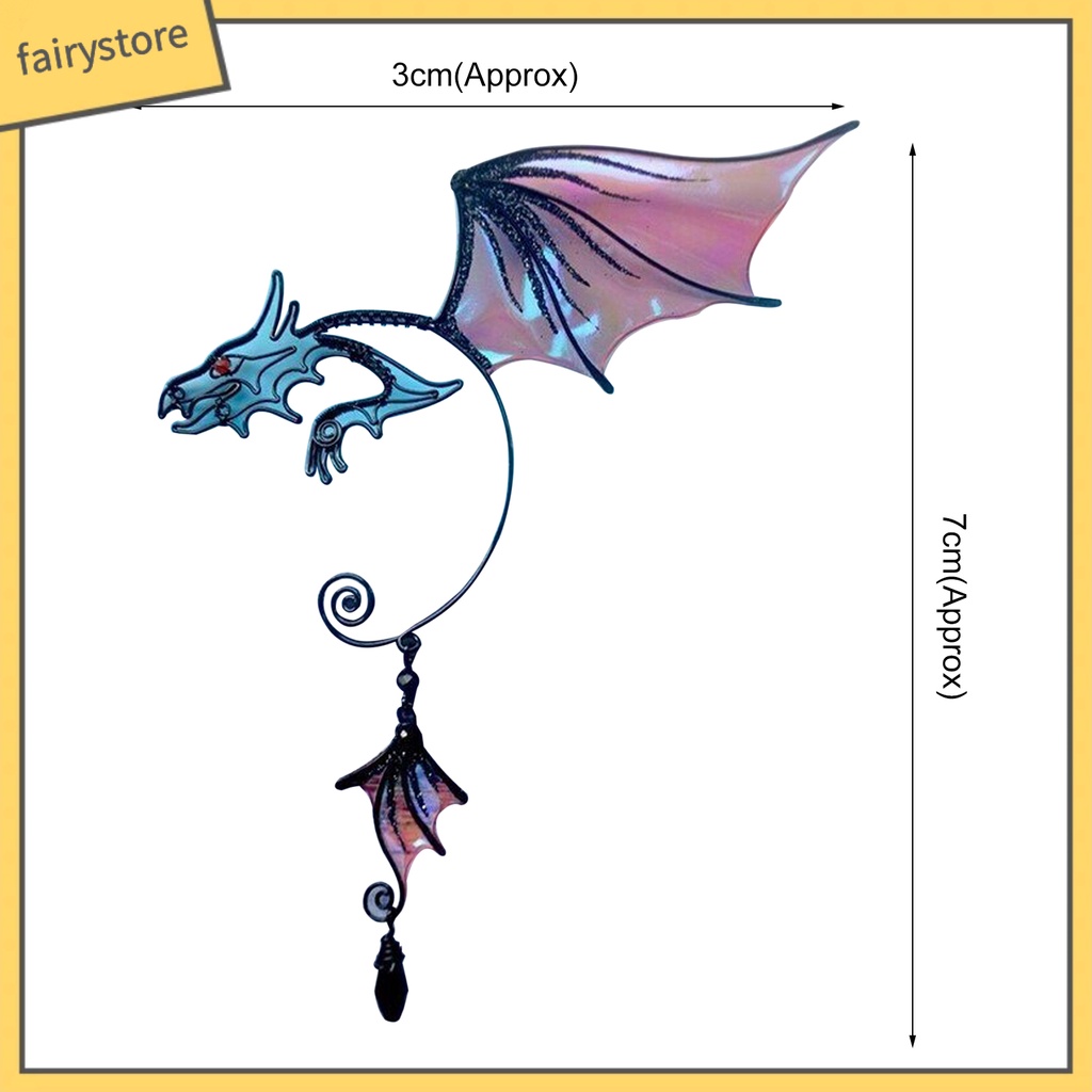 1 Khuyên Đeo Tai Bắt Mắt Hình Động Vật Bằng Kim Loại Tinh Tế Dễ Đeo Cho Nữ