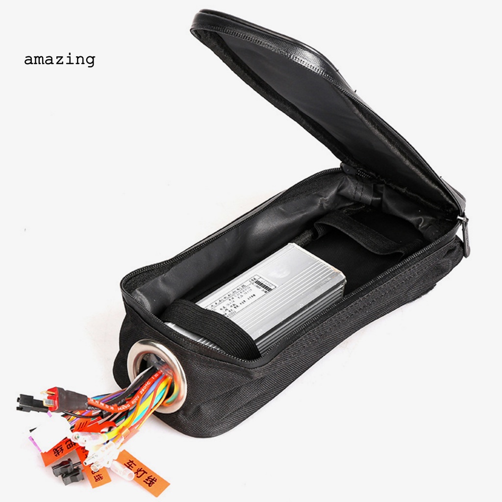 Túi Đựng Pin Bằng Vải Oxford Sức Chứa Lớn Tháo Rời Được Cho Xe Đạp Biking