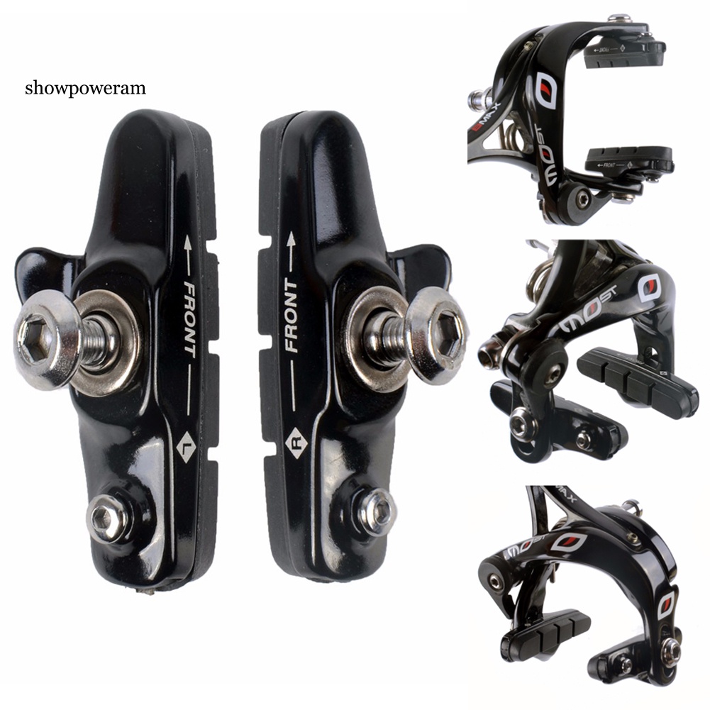 1 Cặp Má Phanh Cao Su Nhôm Thay Thế Cho Xe Đạp