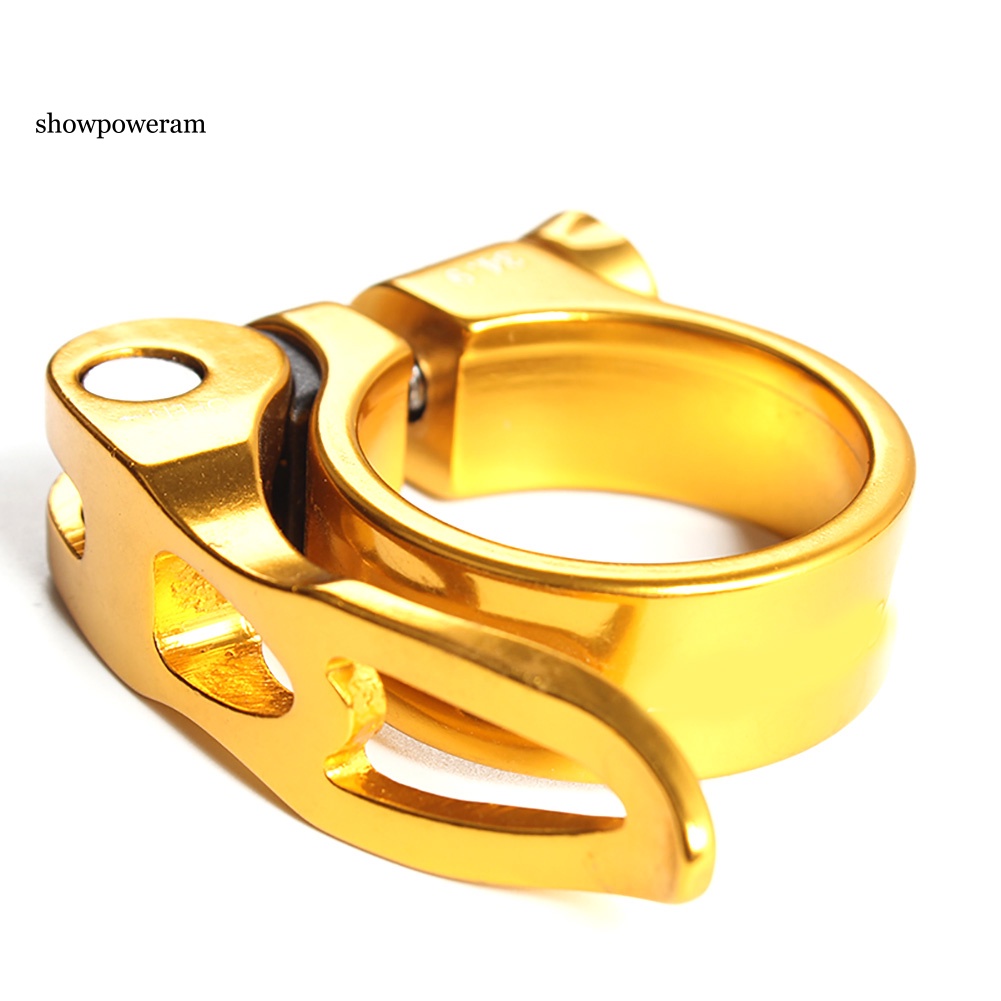 Kẹp Cố Định Yên Xe Đạp Leo Núi Bằng Hợp Kim Nhôm 34.9mm Tháo Lắp Nhanh