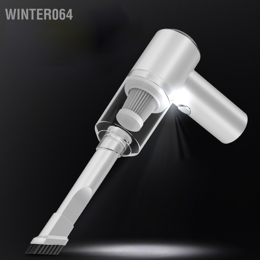 Winter064 Máy Hút Bụi Cầm Tay 120W Khô Ướt Sử Dụng Kép 6000PA Mạnh Không Dây Cho Xe Hơi Gia Đình