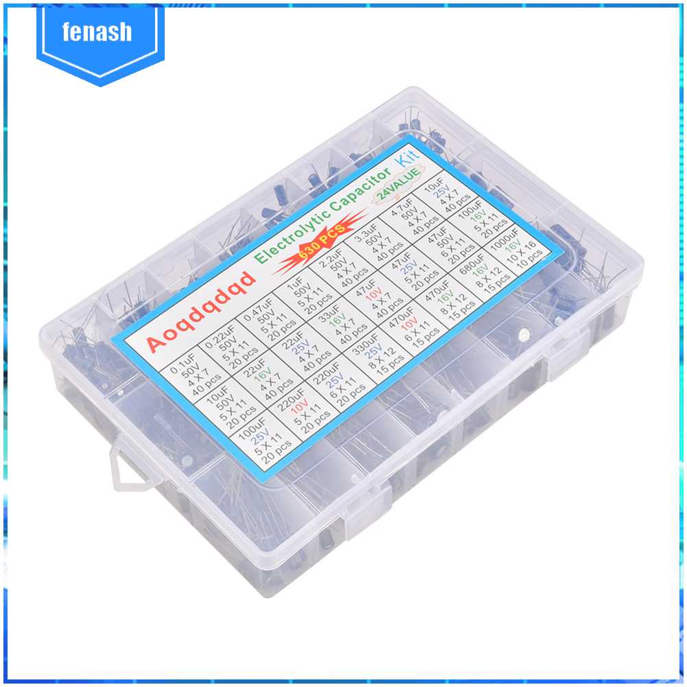 Set 630 Tụ Điện 24Values Chuyên Dụng Chất Lượng Cao
