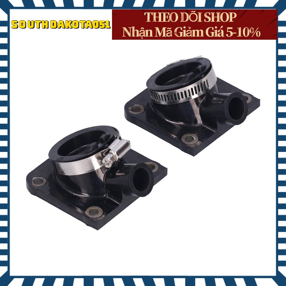 Southdakota051 Cặp Bộ Chế Hòa Khí Nạp Ủng Cao Su Giá Đỡ Thay Thế Dành Cho Xe Yamaha YFZ350 RD350