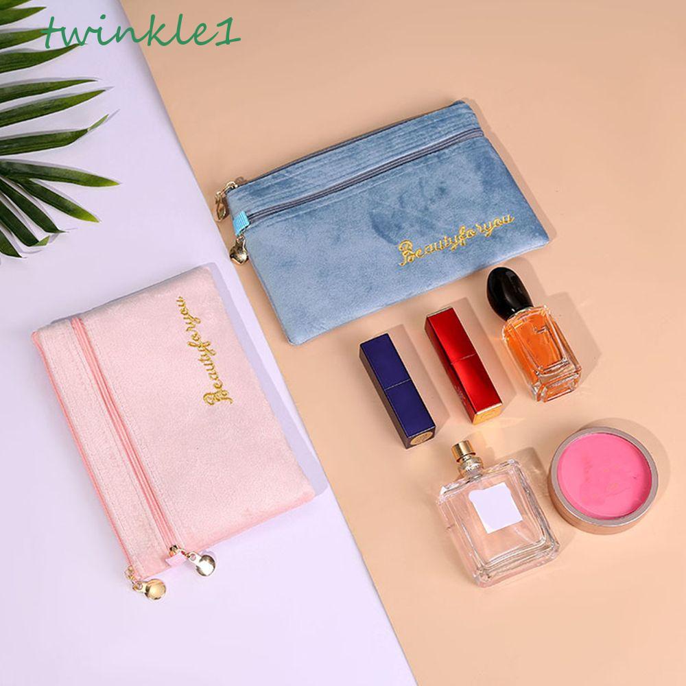 Túi Đựng Mỹ Phẩm / Tiền Xu Màu Sắc Xinh Xắn