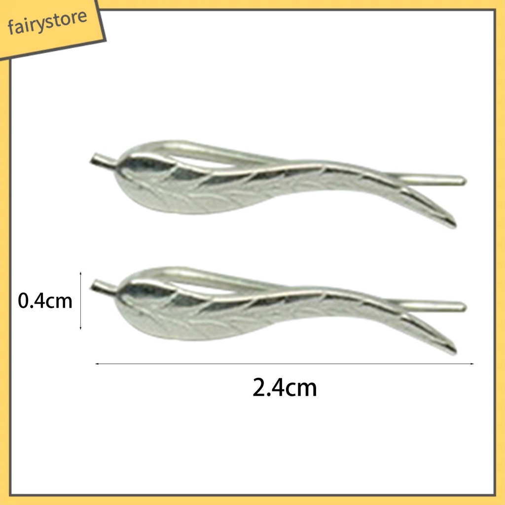 1 Đôi Bông Tai Hình Chiếc Lá Bằng Hợp Kim Thời Trang Dành Cho Nữ