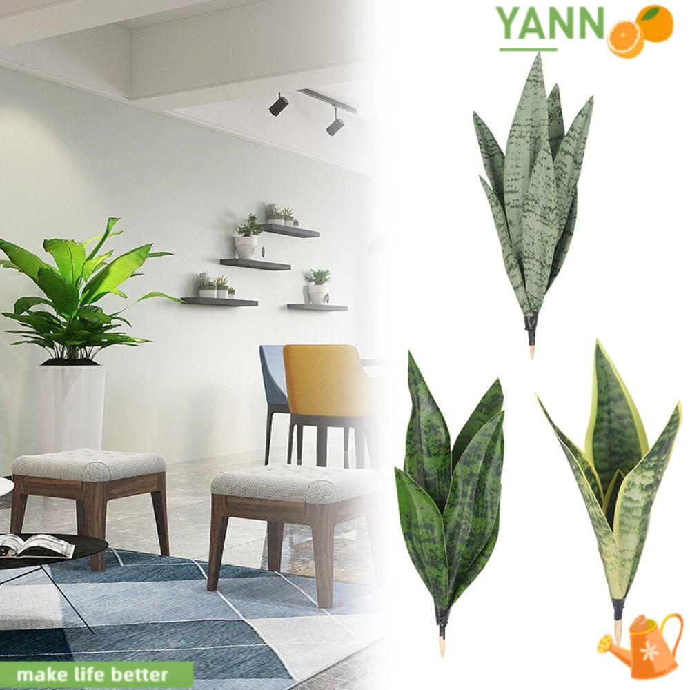 Yan1 Hoa Nghệ Thuật Làm Phụ Kiện Chụp Ảnh Nghệ Thuật Họa Tiết Da Rắn|Lá Cây Nhân Tạo Sống Động Như Thật Trang Trí Nhà Cửa