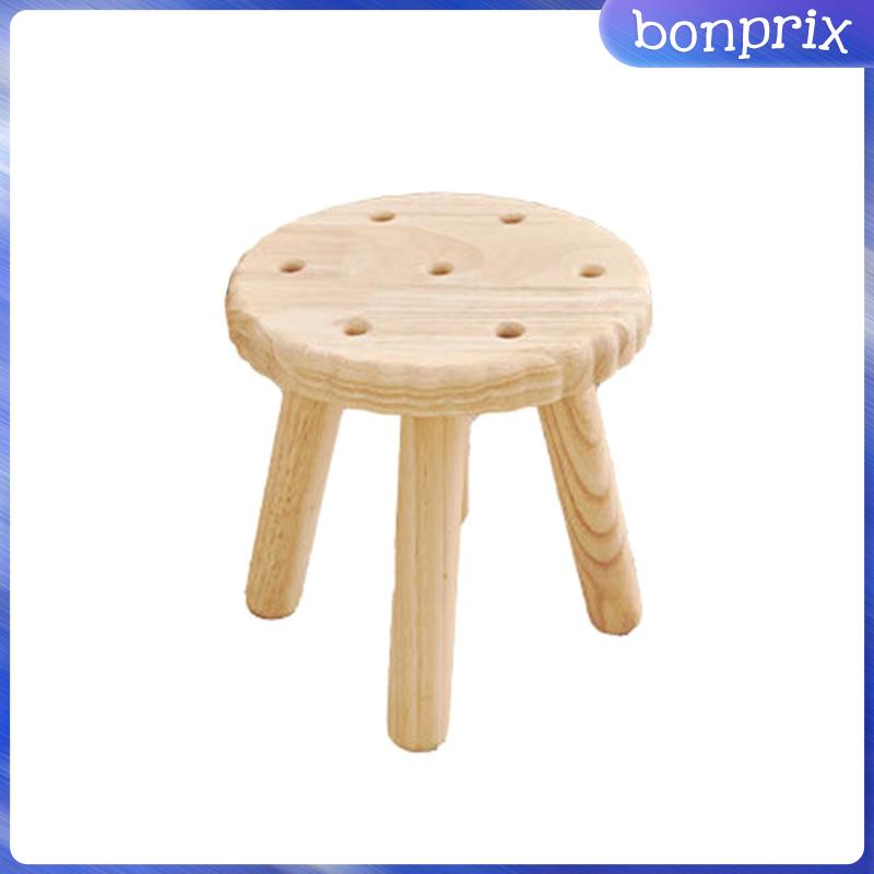 Ghế Đẩu Bằng Gỗ Trọng Lượng Nhẹ Dành Cho Trẻ Em