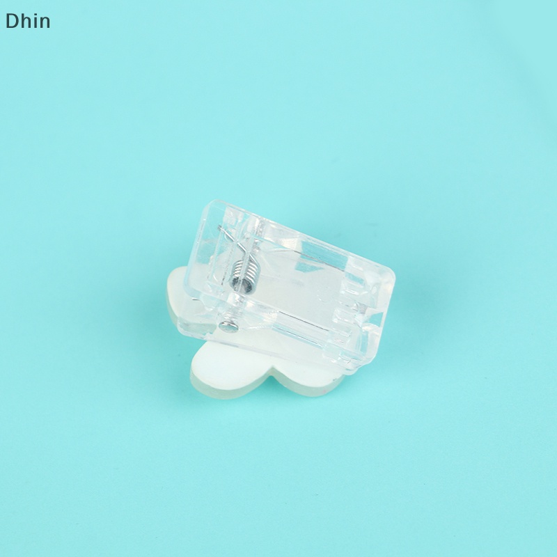 Set 4 Kẹp Giữ Tài Liệu Giấy Tờ Bằng Nhựa Họa Tiết Hoạt Hình