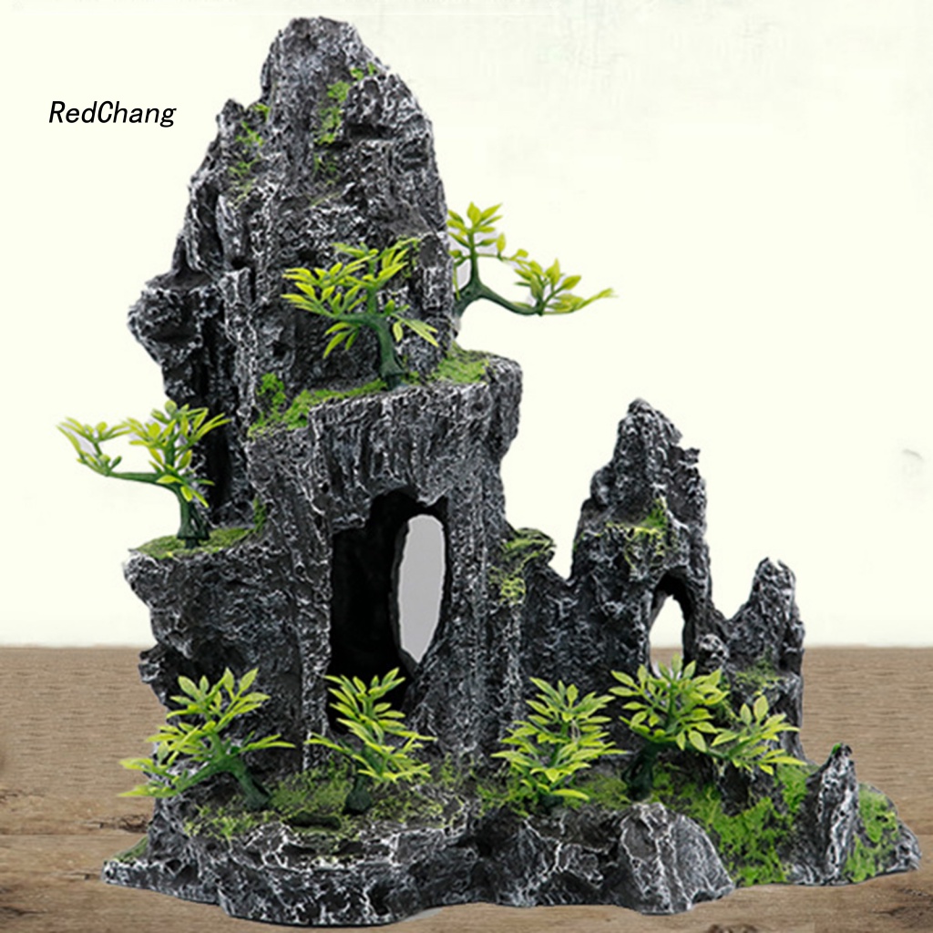 Hòn Non Bộ Bằng Nhựa Resin Trang Trí Bể Cá